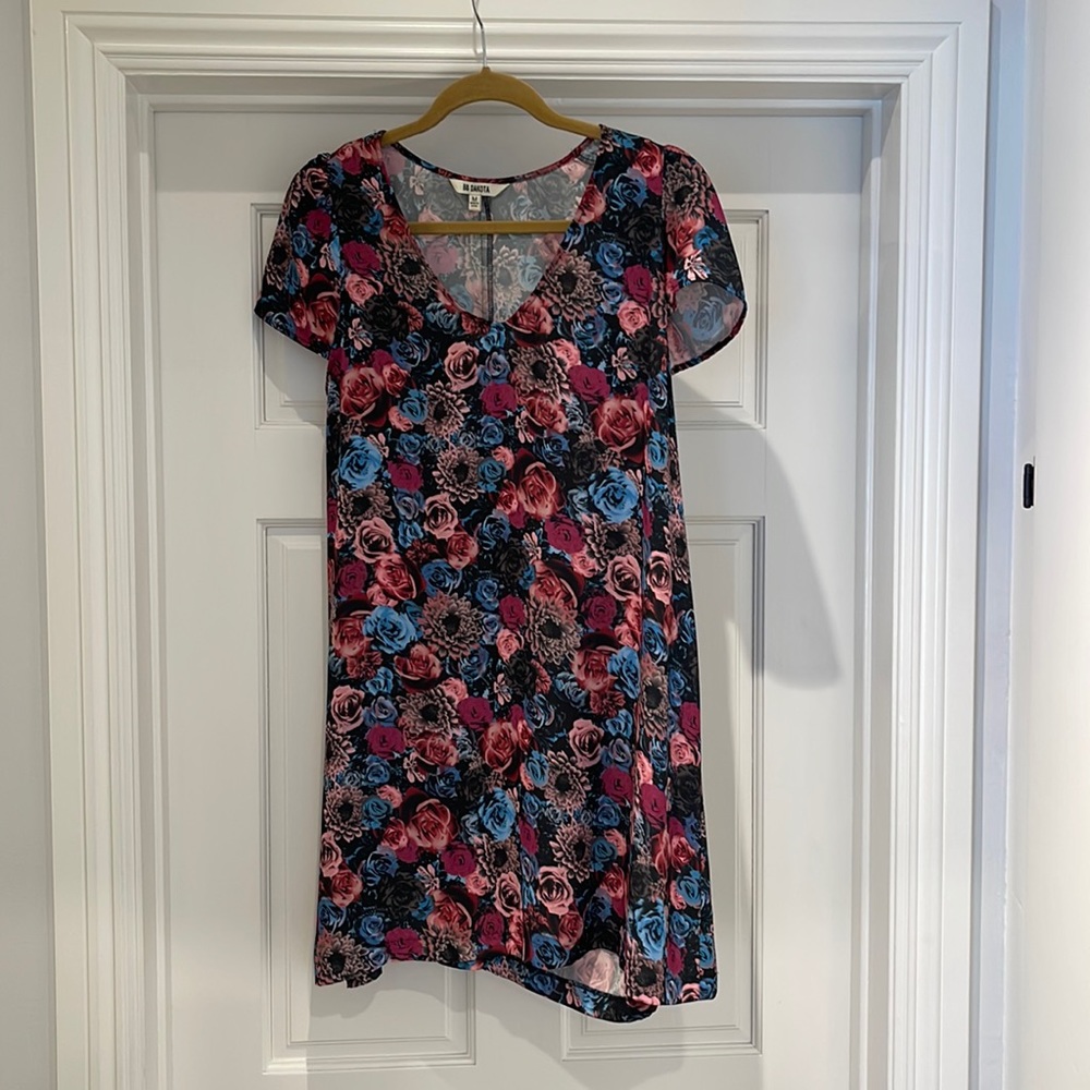 BP Dakota Floral Print Mini Dress